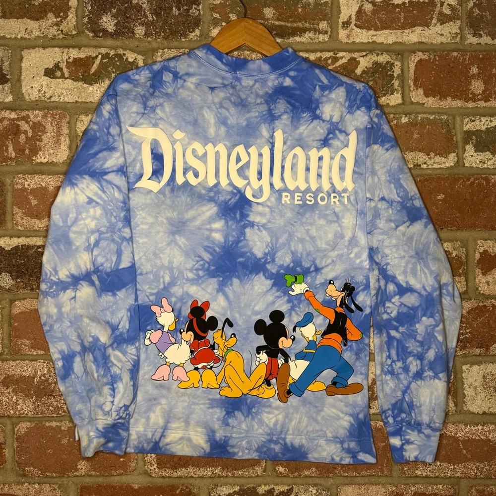Disney Mickey Mouse and Friends Tie-Dye Disney Celebration Long Sleeve